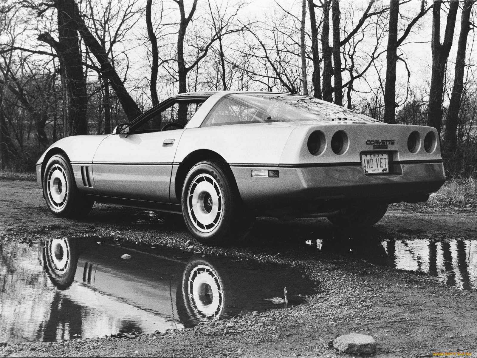 chevrolet, corvette, c4, 1983, 